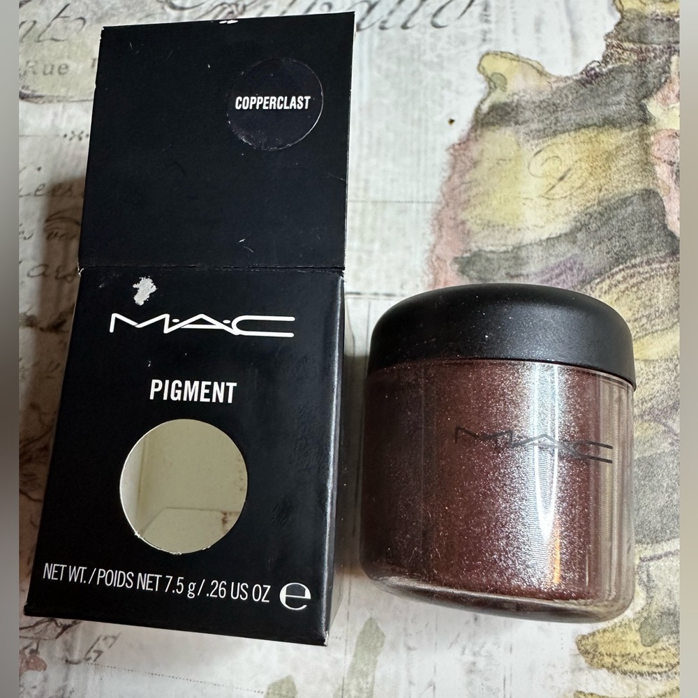MAC COSMETICS BNIB COPPERCLAST PIGMENT EYES NEW VERY RARE IN BOX 7.5g Old Style